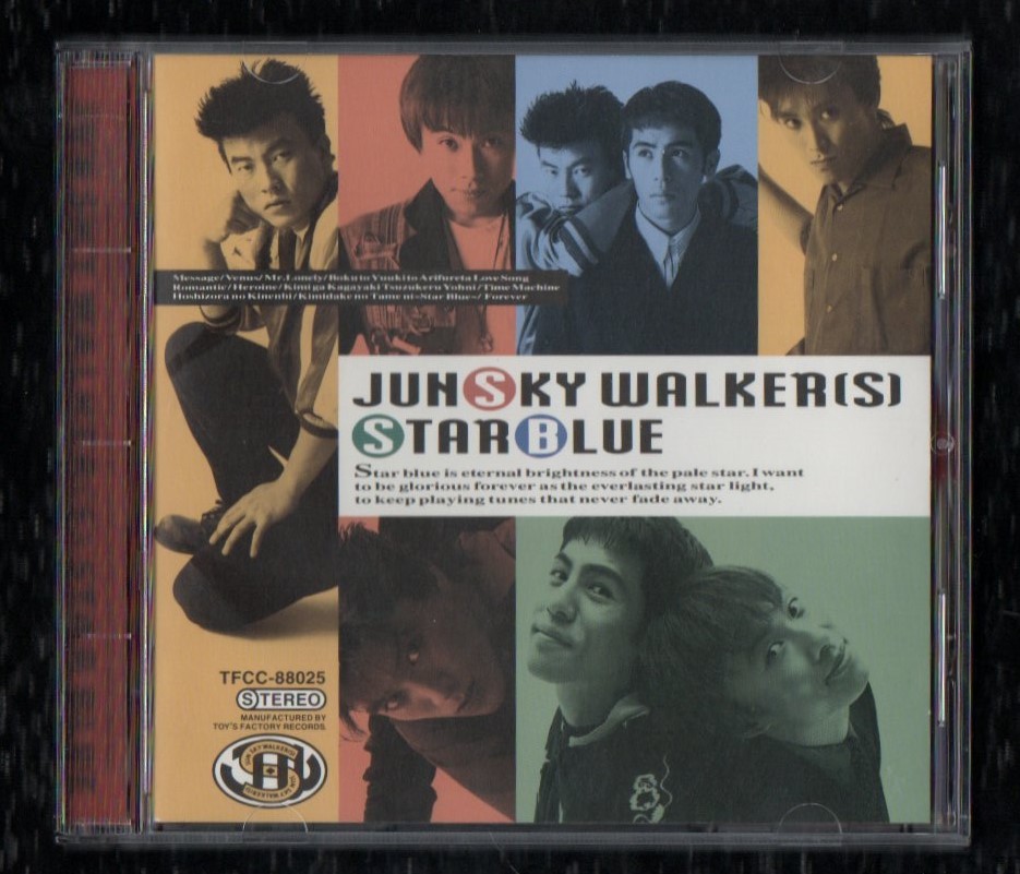 ジュン・スカイ・ウォーカーズ JUN SKY WALKER(S) CD ポスター