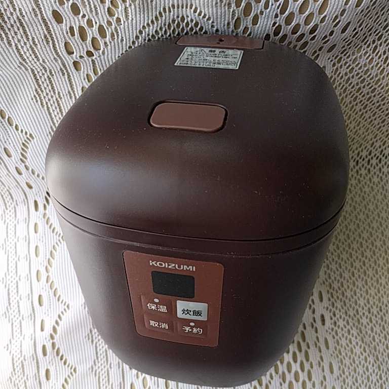 未使用品　KOIZUMI　ライスクッカーミニ　KSC-1512/KSC-1550　20分で炊ける1合炊飯器