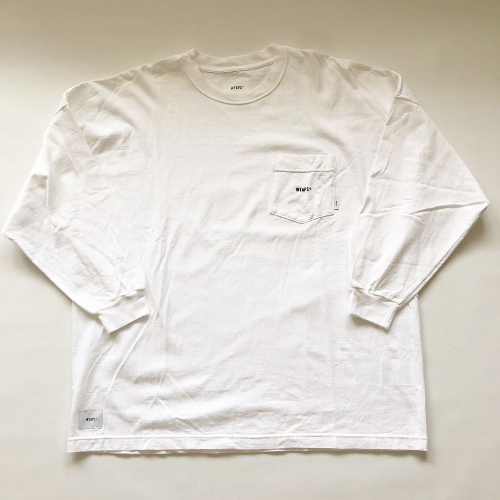 WTAPS AII LS TEE WHITE ダブルタップスTシャツ ブランク 白 ロンT