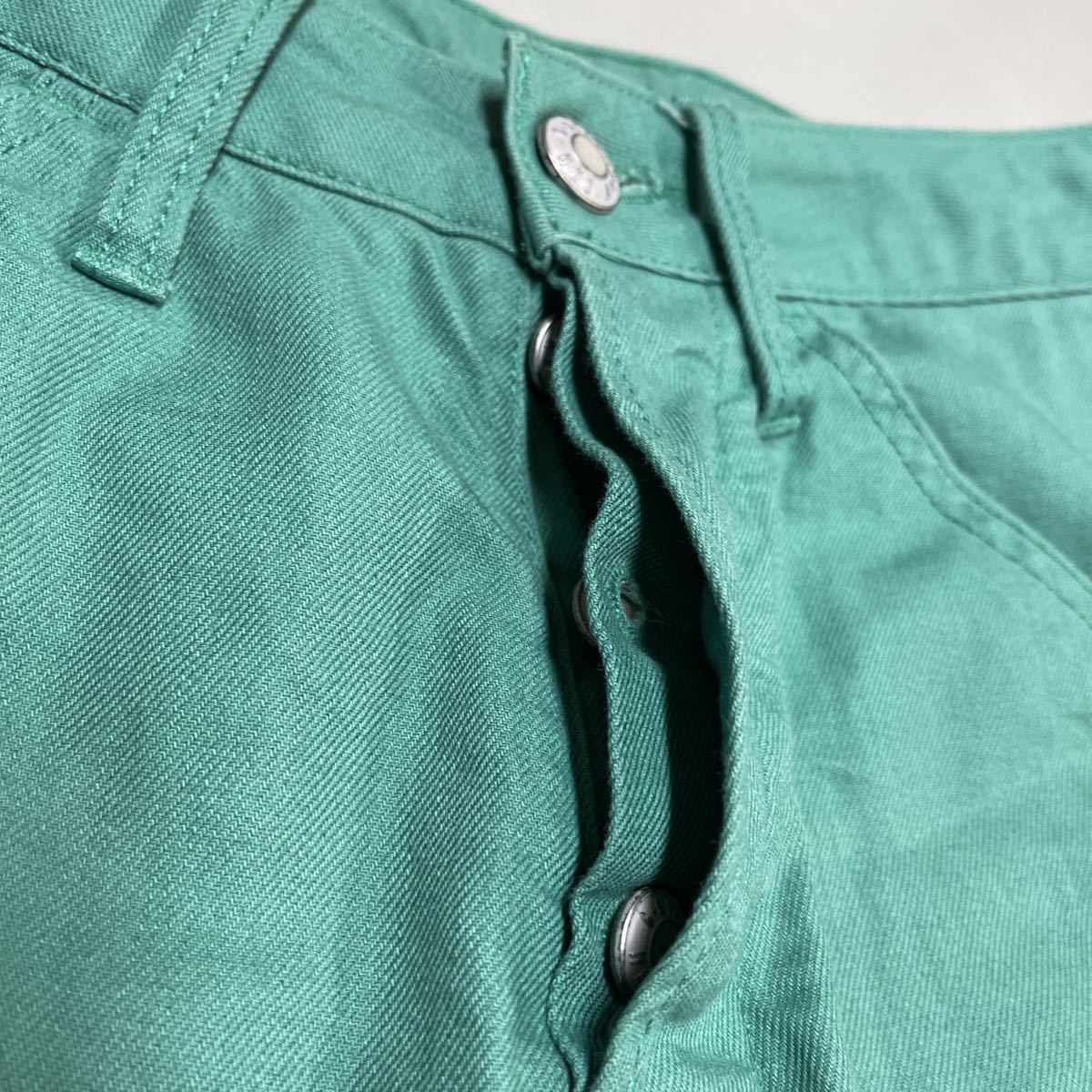 G-STAR RAW ジースターロウ ショートパンツ 短パン ハーフパンツ デニム パンツ メンズ ジーンズ 28インチ 美品 緑 グリーン_画像4