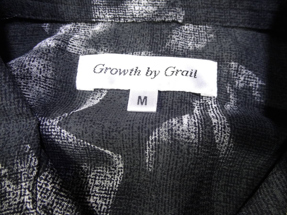 【M】【未着用・新品】Growth by Grail アロハシャツ COOL ALOHA 未使用タグあり！_画像3