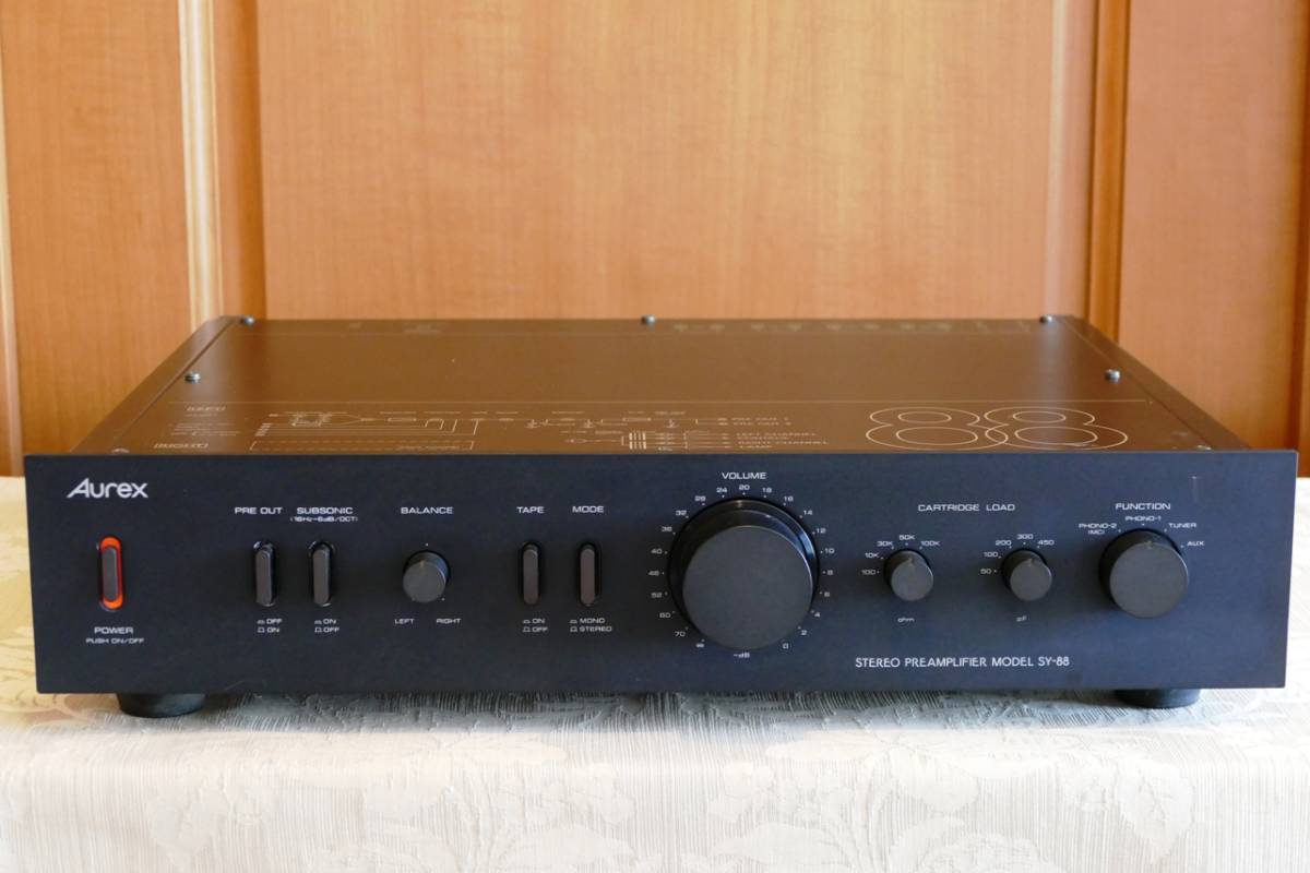 オーレックス SY-88 プリアンプ コントロールアンプ 整備済完動品2