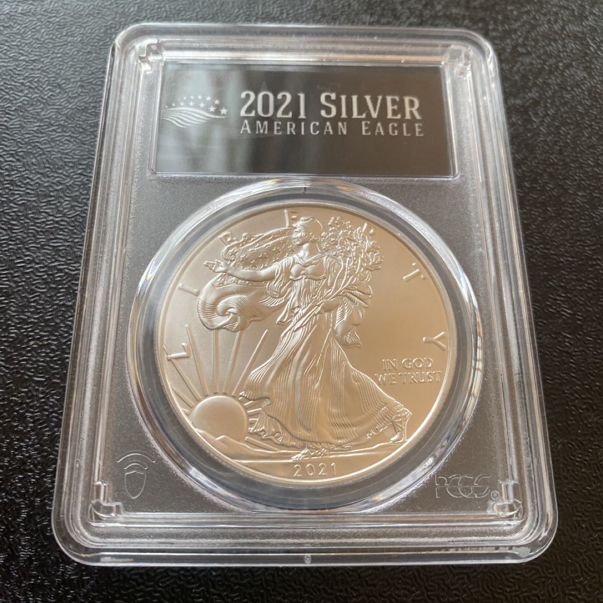 銀貨 99 9% 純銀 シルバー イーグル 銀貨 PCGS 鑑定済み 1オンス