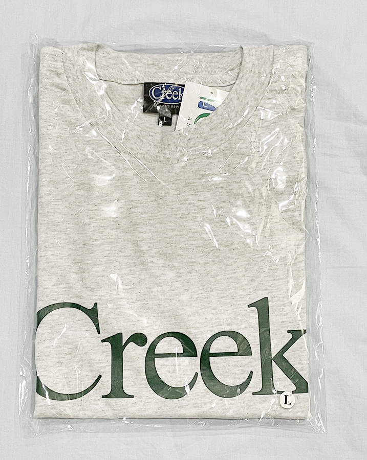 Creek creek angler's device ロゴ Tシャツ Large MIN-NANO 在原みゆ紀 クリーク