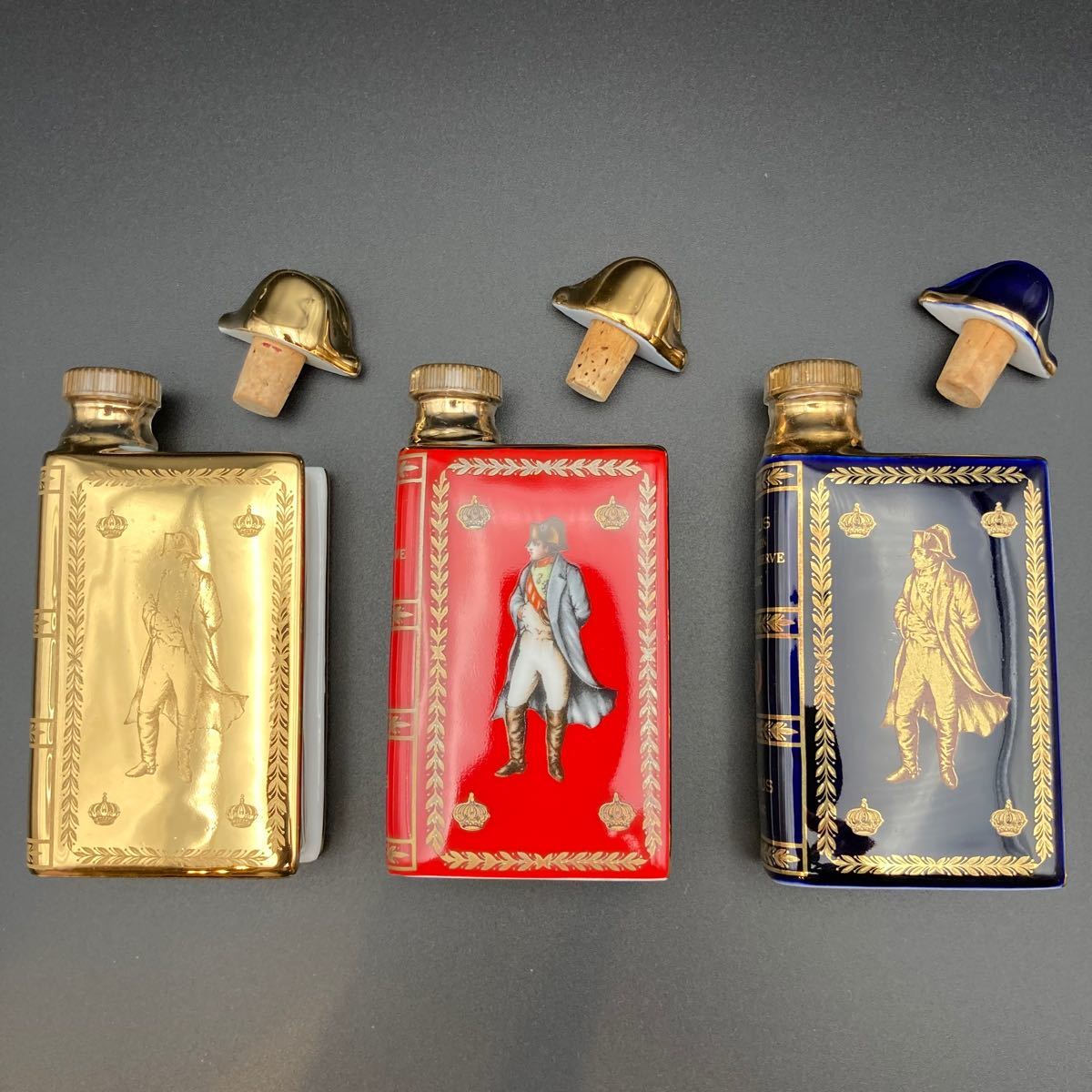 未開栓 カミュ ナポレオン ブック ミニボトル 3本まとめ 50ml 古 未開栓 カミュ ナポレオン ブック ミニボトル 3本まとめ 50ml 古