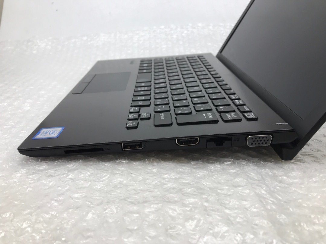 【SONY】VAIO Pro PF VJPF11C11N i5-8250U 8GB SSD256GB WiFi WEBカメラ Bluetooth Windows10Pro 13.3インチ 中古ノートPC バッテリー無 _画像5