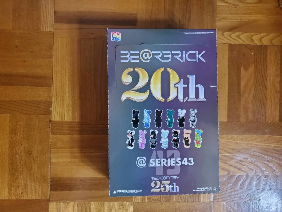 BE@RBRICK SERIES 43 24個入り1BOX ベアブリック 20th | www.alyafi