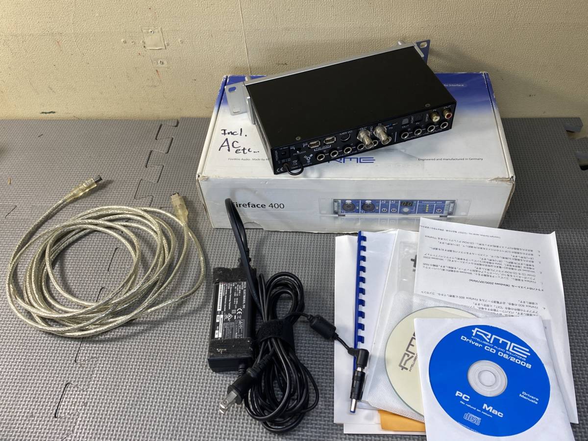 RME Fireface 400 オーディオインターフェース | www.norterminal.no