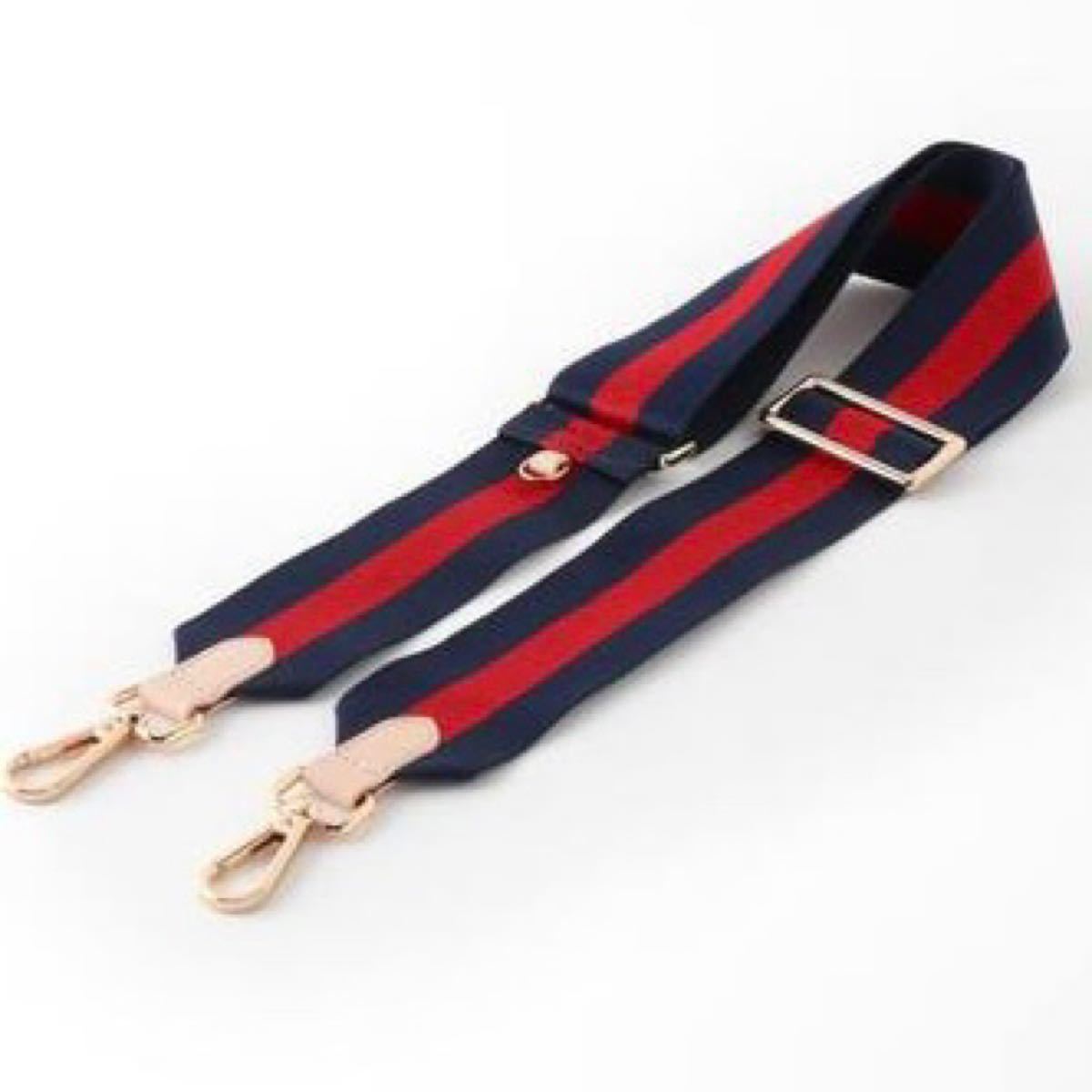 GOOD GRIEF /グッドグリーフ】Border Belt(5cm) レッド L GOOD GRIEF /グッドグリーフ】Border Belt(5cm) レッド L