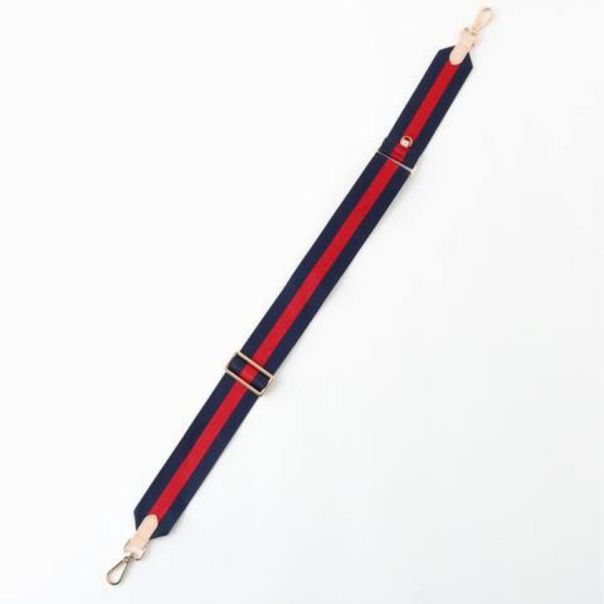 GOOD GRIEF /グッドグリーフ】Border Belt(5cm) レッド L GOOD GRIEF /グッドグリーフ】Border Belt(5cm) レッド L