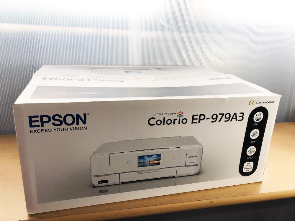 ◎★新品未使用★EPSON エプソン Colorio カラリオ インクジェットプリンター PC周辺機器【EP-979A3】AMSL_画像1