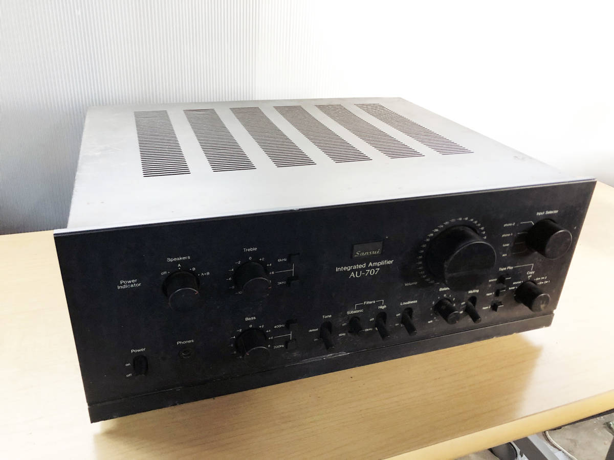 ☆正規品新品未使用品 SANSUI プリメインアンプ AU-α707i アンプ 山水