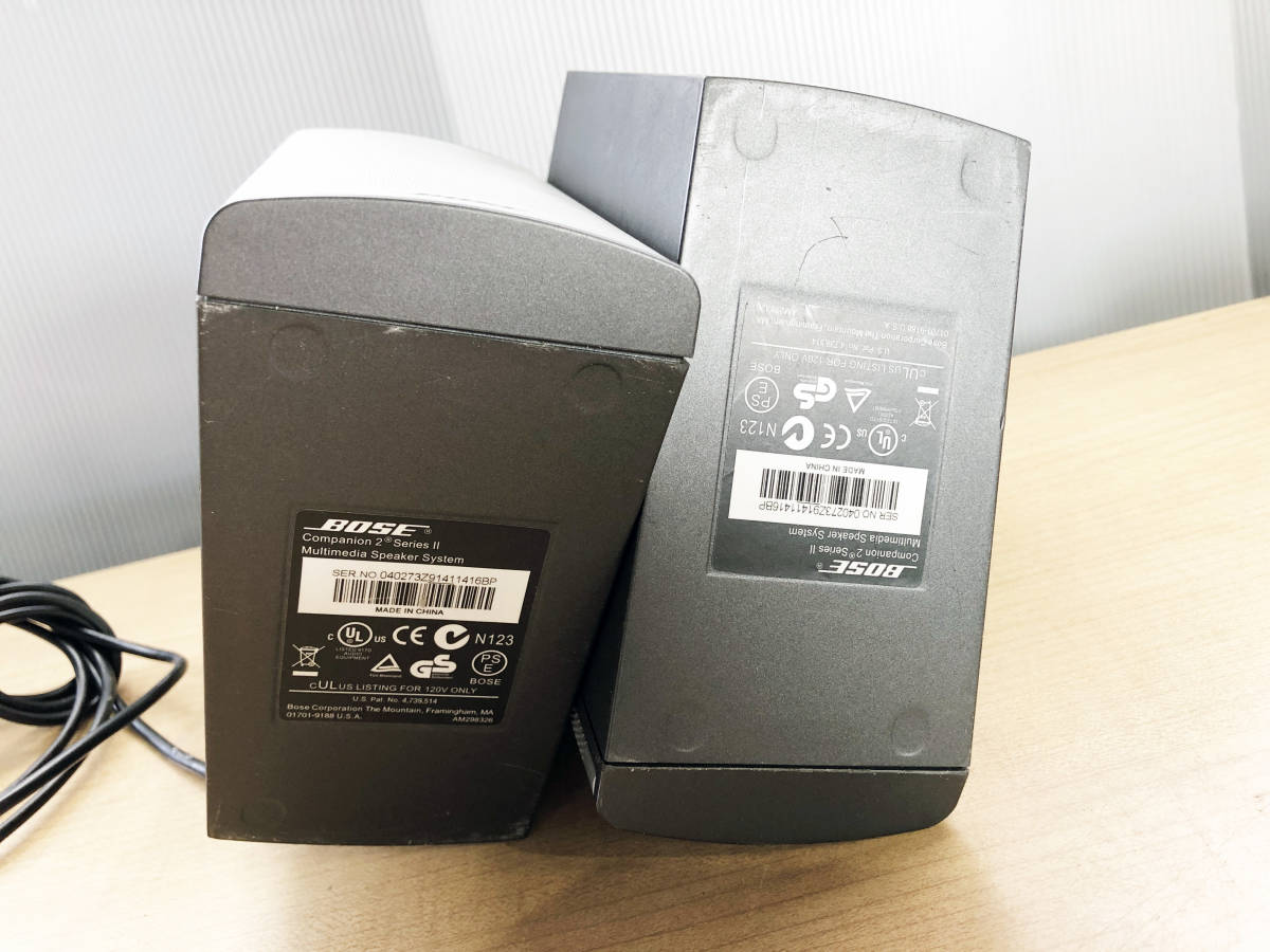 ★ 中古★Bose パソコン用スピーカー Companion 2 Series II multimedia speaker system【Companion2 SeriesⅡ】ANPW_画像8