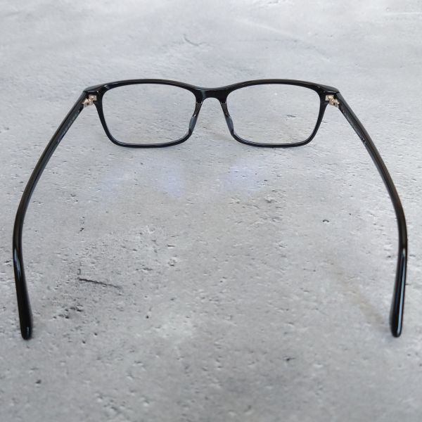 高級感 メガネ 眼鏡 トムフォード ブラック FORD ゴールド スクエア