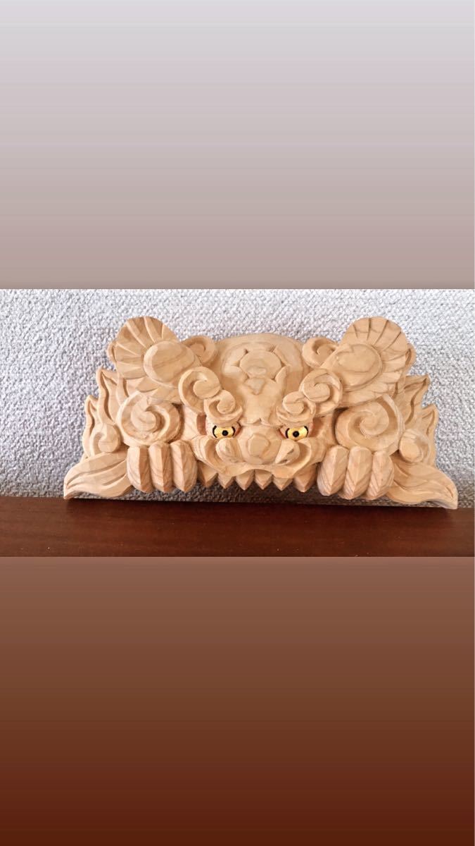 だんじり彫刻 ミニチュア獅噛み サイズタバコケース2つ分 美品です