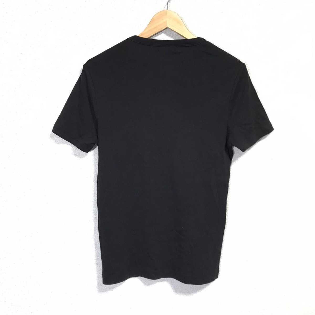 F5249dL《G-STAR RAW ジースターロゥ》サイズM 半袖Tシャツ ロゴTシャツ ブラック 黒 メンズ ユニセックス シンプル ストリート _画像2
