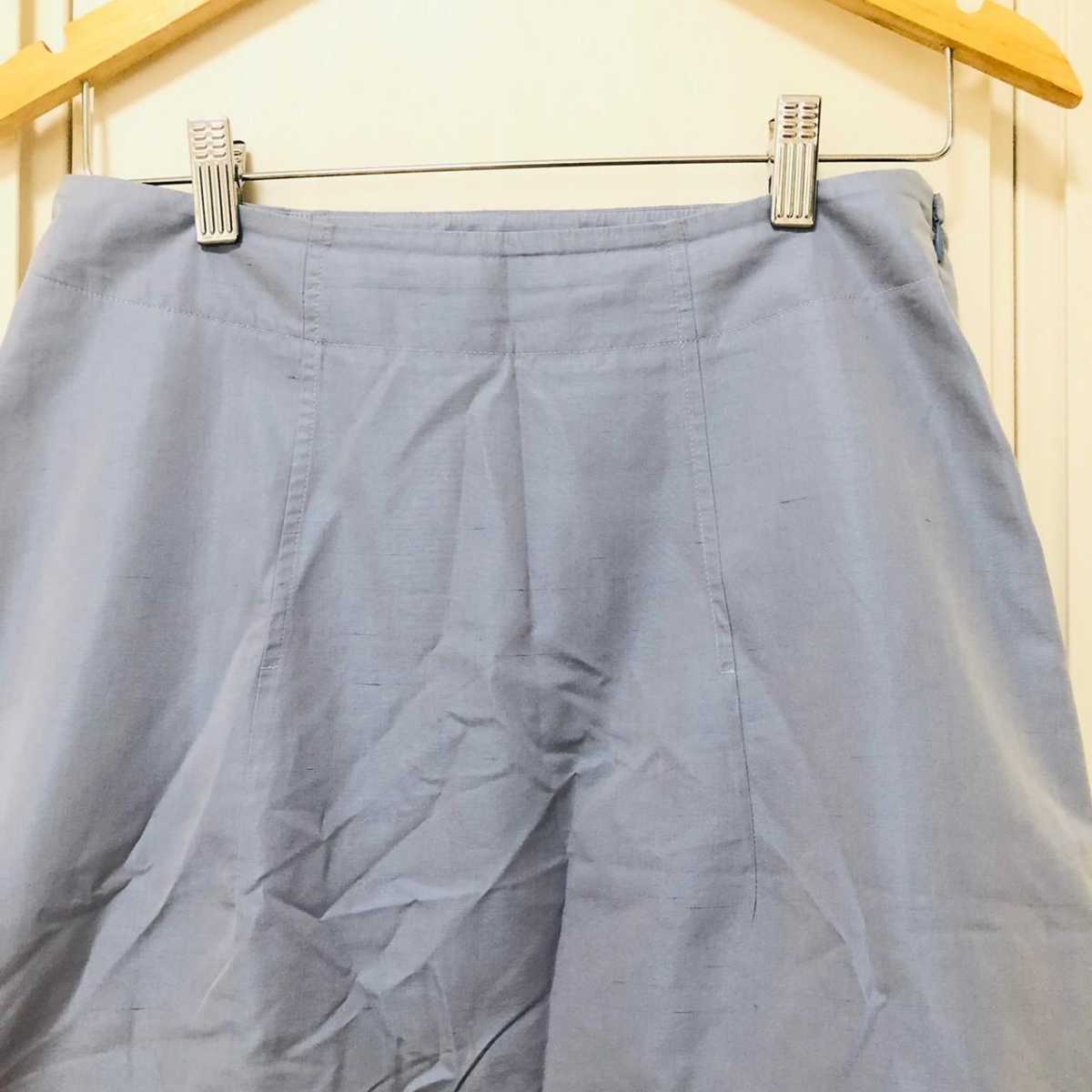 B1458cL JIL SANDER ジルサンダー サイズ38 L位 スカート 膝丈 ライト 公式日本版 JIL 38 スカート ジルサンダー SANDER ひざ丈スカート