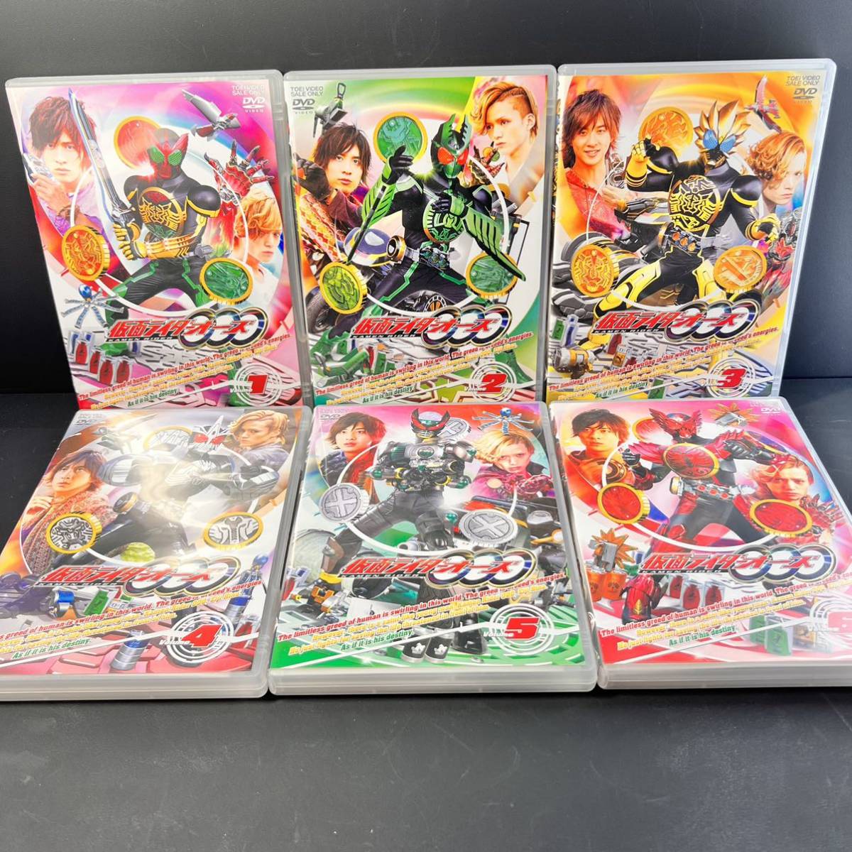 国内最安値!国内最安値!仮面ライダーOOO(オーズ) 全巻 DVDセット