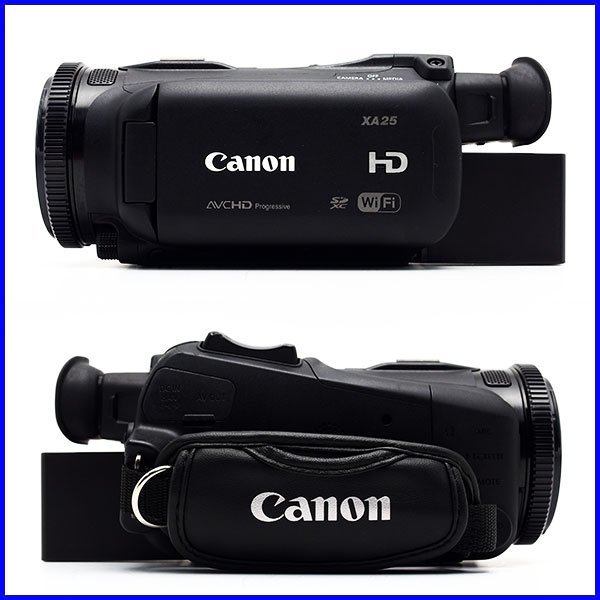 2.質屋出品☆Canon キャノン 14年製 業務用ビデオカメラ XA25 動作品 中古☆1円～売り切り_画像5