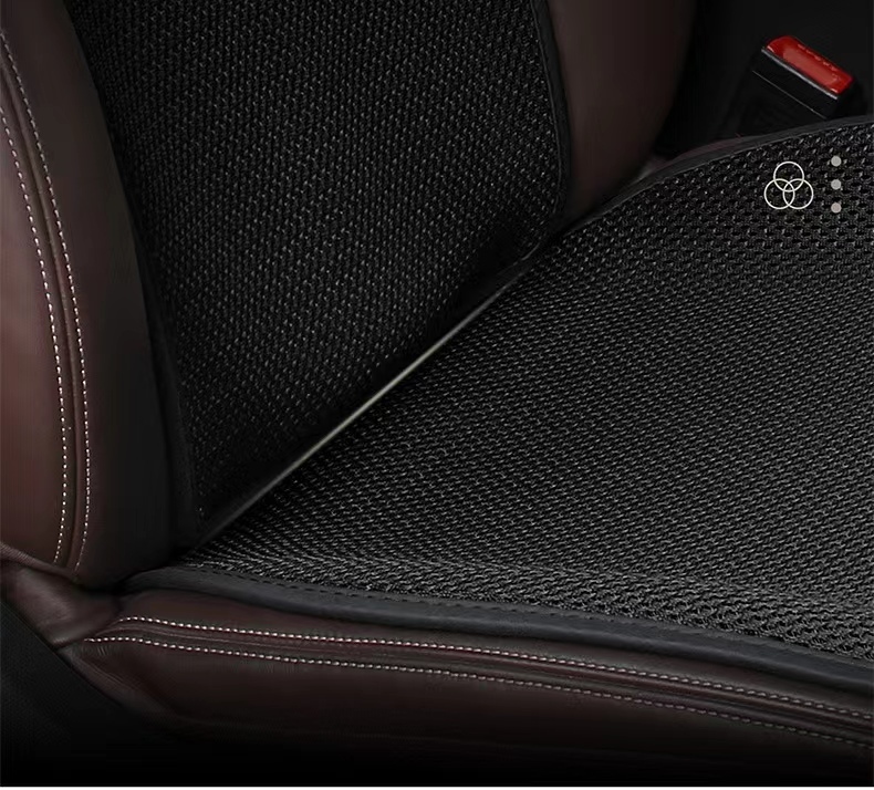 テスラ Tesla 運転席助手席 春夏用3D立体通気性 シートカバー クッション 座席の背 モデル3 モデルS モデルY モデルX 