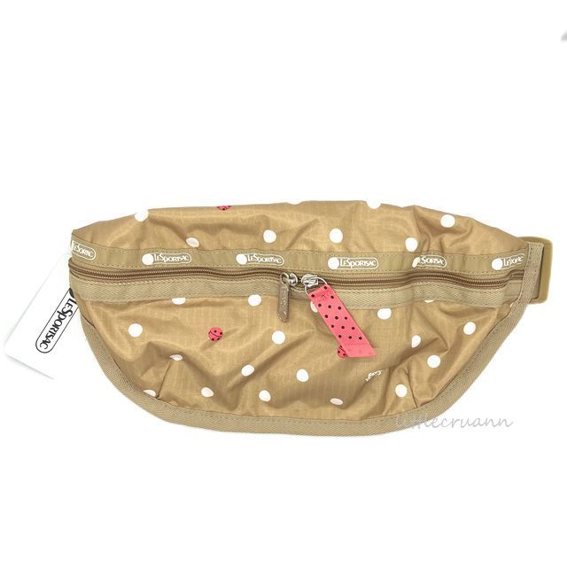 LeSportsac◆レスポートサック ボディバッグ /ラッキードット 3718 CLASSIC BELT BAG /F103 LUCKY DOT アメリカ正規品 (1128)_画像8