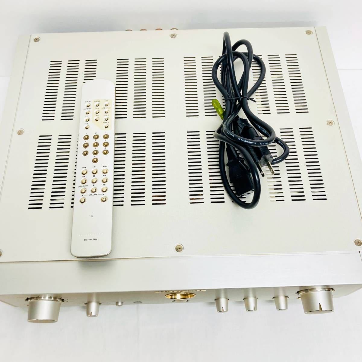 Marantz マランツ プリメインアンプ PM-17SA リモコン付き 通電 Marantz マランツ プリメインアンプ PM-17SA リモコン付き 通電