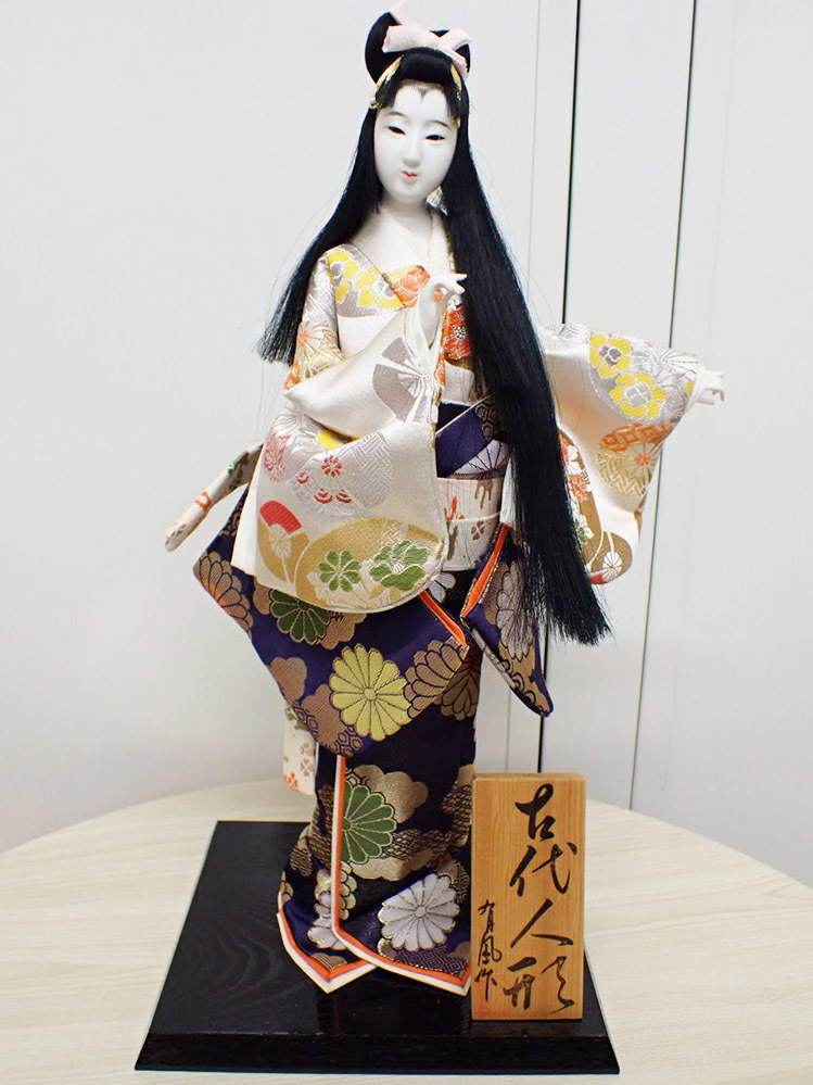 古代人形 有風作 京人形 美人物 風俗人形 日本人形 ※ガラス 古代人形 有風作 京人形 美人物 風俗人形 日本人形 ※ガラス