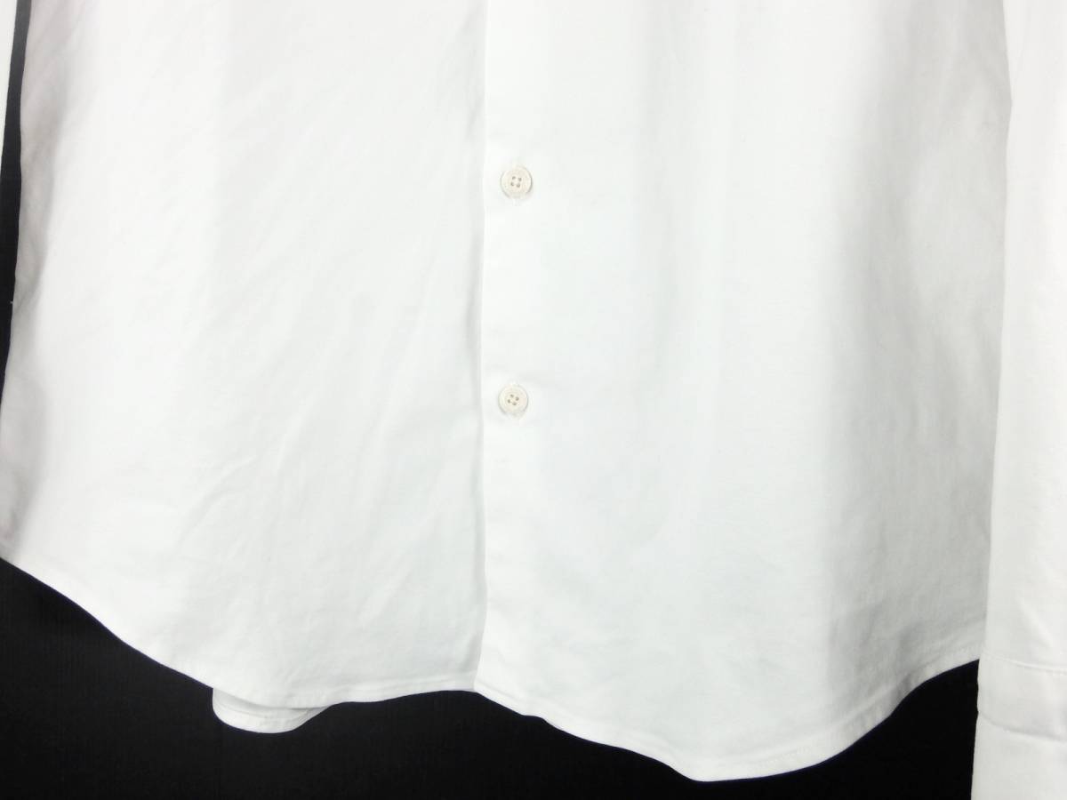 ■1piu1uguale3 ウノ ピゥ ウノ ウグァーレ トレ classic OX plain shirt / MRS080 CTU094 / AKM 日本製 ストレッチ オックスシャツ size 5_画像7