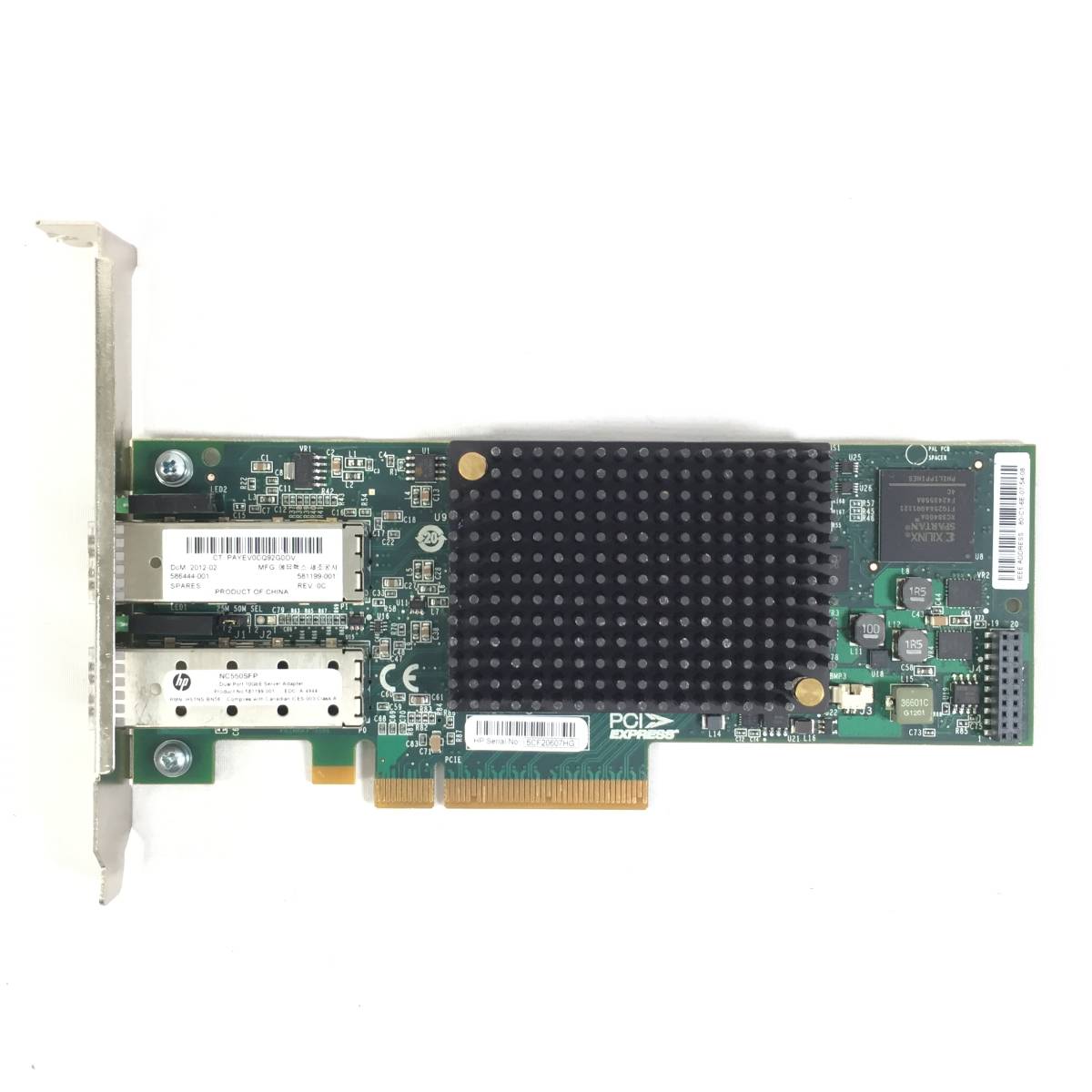 K4061666 HP NC550SFP 10Gb E 2-port Server Adapter 1点【現状お渡し品】 ......_見本