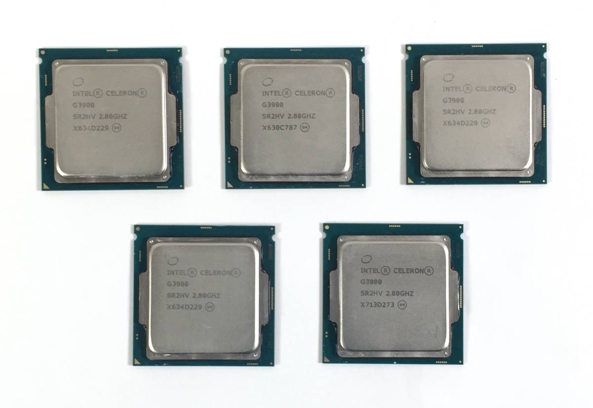 K461435 INTEL CELERON G3900 2.80GHZ 5点【中古動作品】_画像1