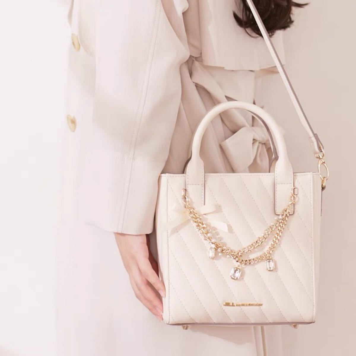 新品タグ付き! JILL by JILLSTUART ジュエルリボン ホワイト