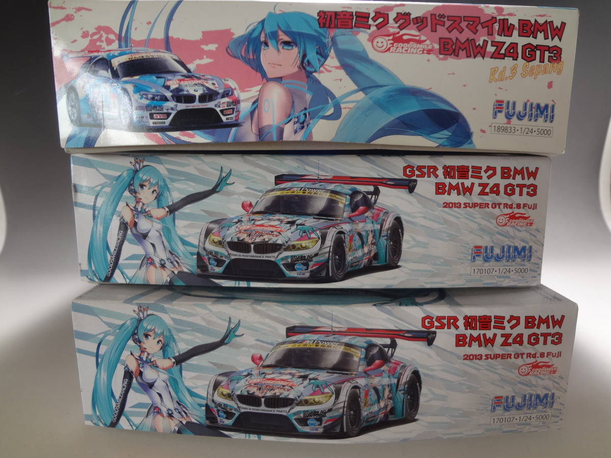 フジミ 1/24 GSR 初音ミク BMW Z4 GT3 未組立品セット 的详细信息