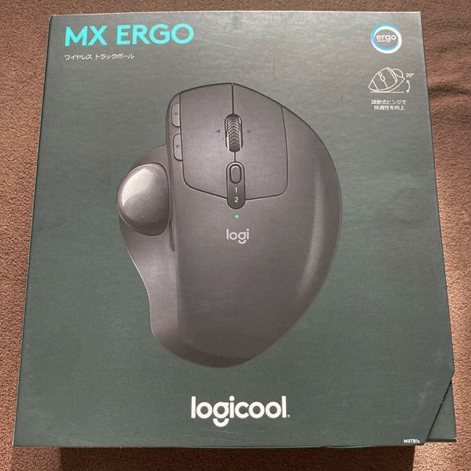 【35％OFF】 【未開封】Logicool MX ERGO ワイヤレストラックボール PC周辺機器
