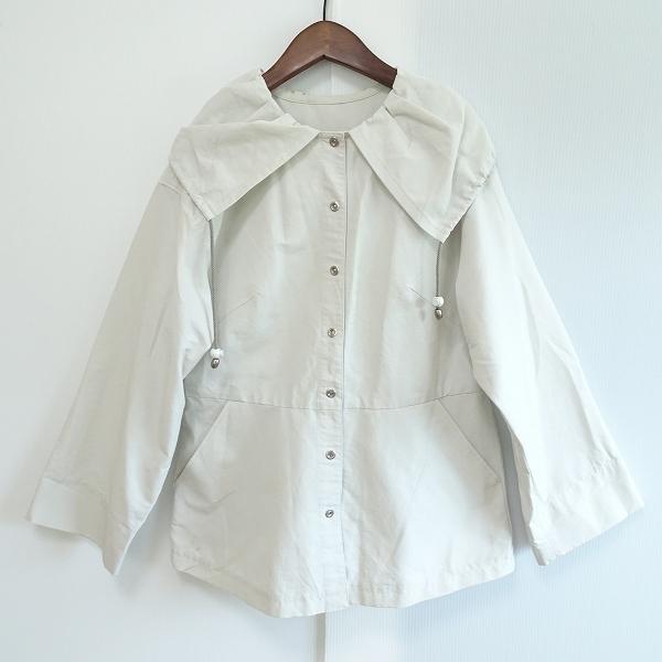 #anc Yukiko Hanai YUKIKOHANAI блузон 8 серый серия кнопка-застежка женский [634000]