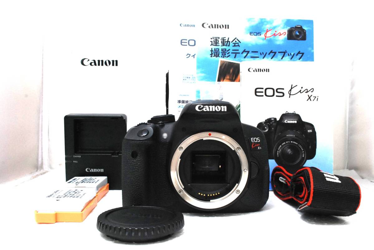 サマーセール35%オフ 【美品】キヤノン CANON EOS Kiss X7i ボディ
