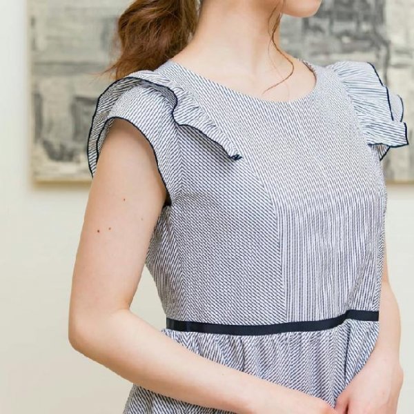Pont Neuf ポンヌフ 新品】ティアードワンピース BA1066 セブリーヌ