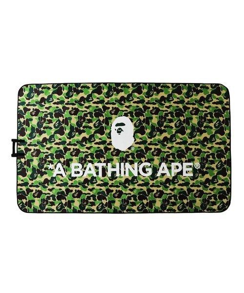 1度使用 A BATHING APE ABC CAMO PICNIC SHEET ピクニック シート ラグ マット NIGO BAPE_画像2