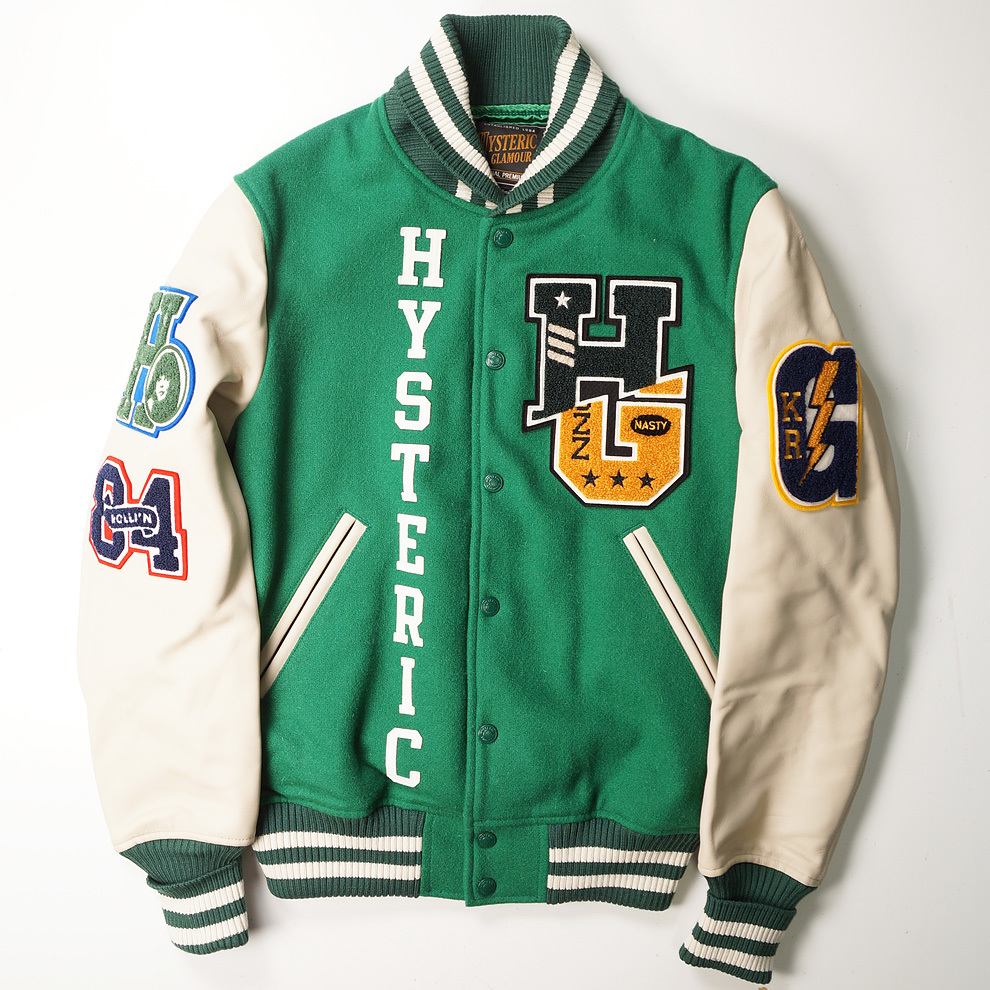 HYSTERIC GLAMOUR ヒステリックグラマー ワッペン ジャンパー - 通販