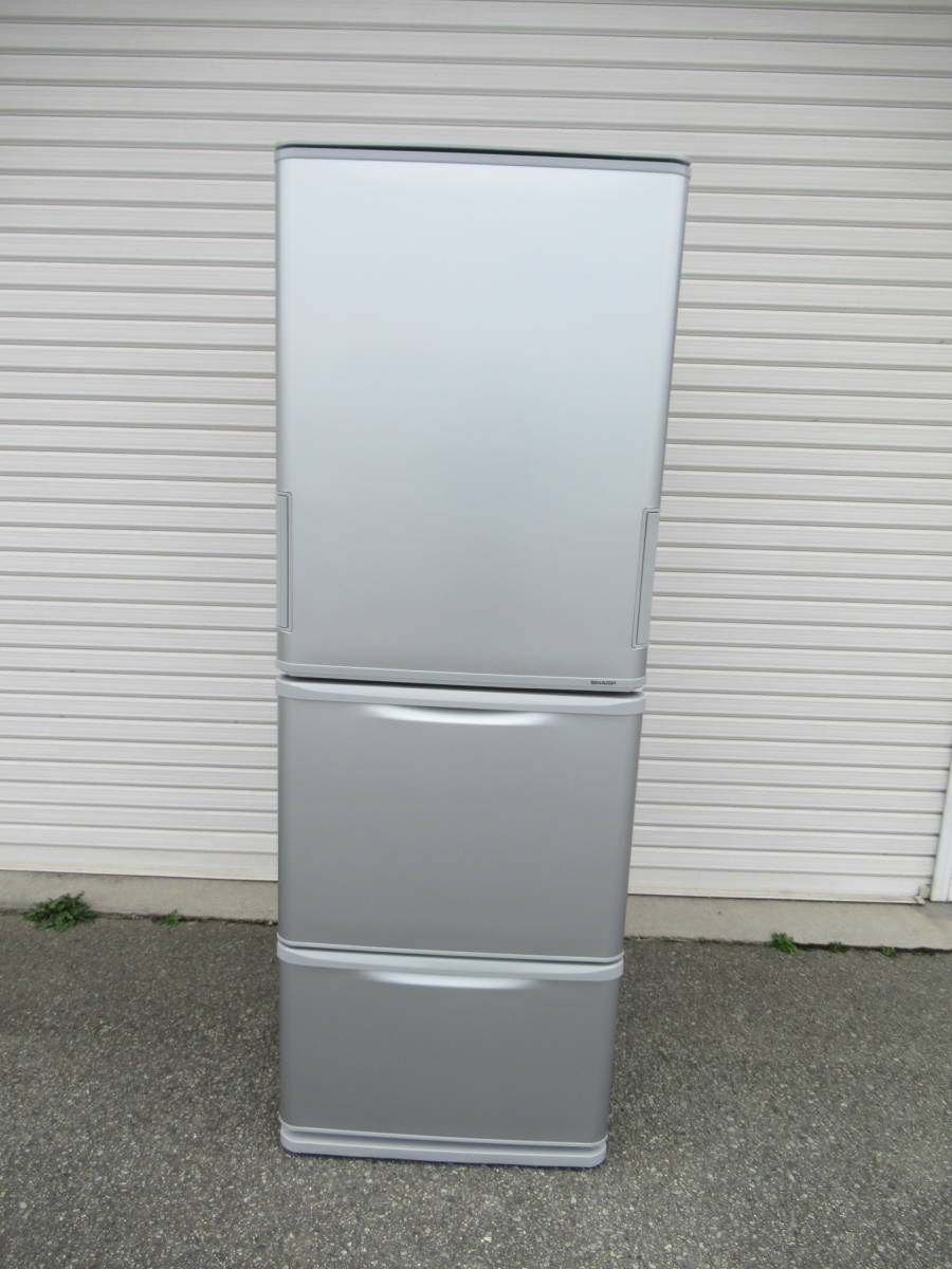 シャープ冷凍冷蔵庫SJ-W351E-S どっちもドア ３５０L ２０１９年 兵庫