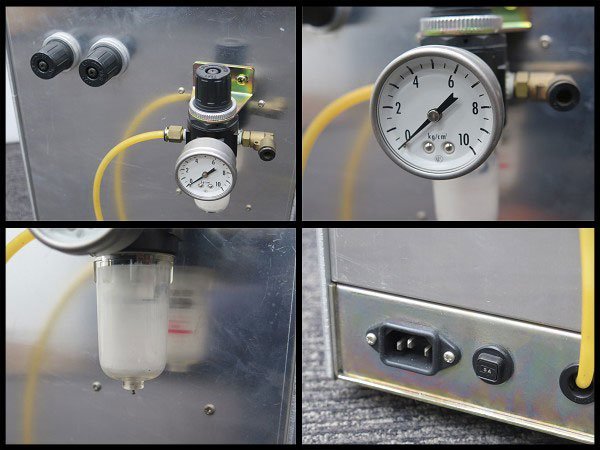 △未使用! Fit On Injector フィットオン インジェクター 100V エアー式? 実験機器?/圧入機?/プレス機?/現状品 △未使用! Fit On Injector フィットオン インジェクター 100V エアー式? 実験機器?/圧入機?/プレス機?/現状品