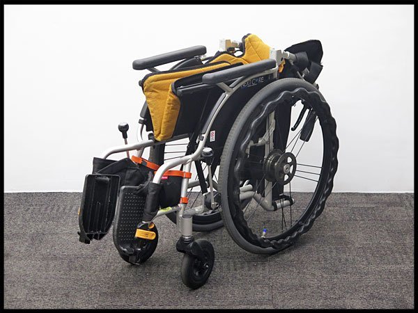 日本製造●MATSUNAGA/松永製作所 自走式 車椅子 ネクストコア NEXT-11B 超スリム＆コンパクト 自走・介助兼用車椅子 車いす/車イス/マツナガ 自走用