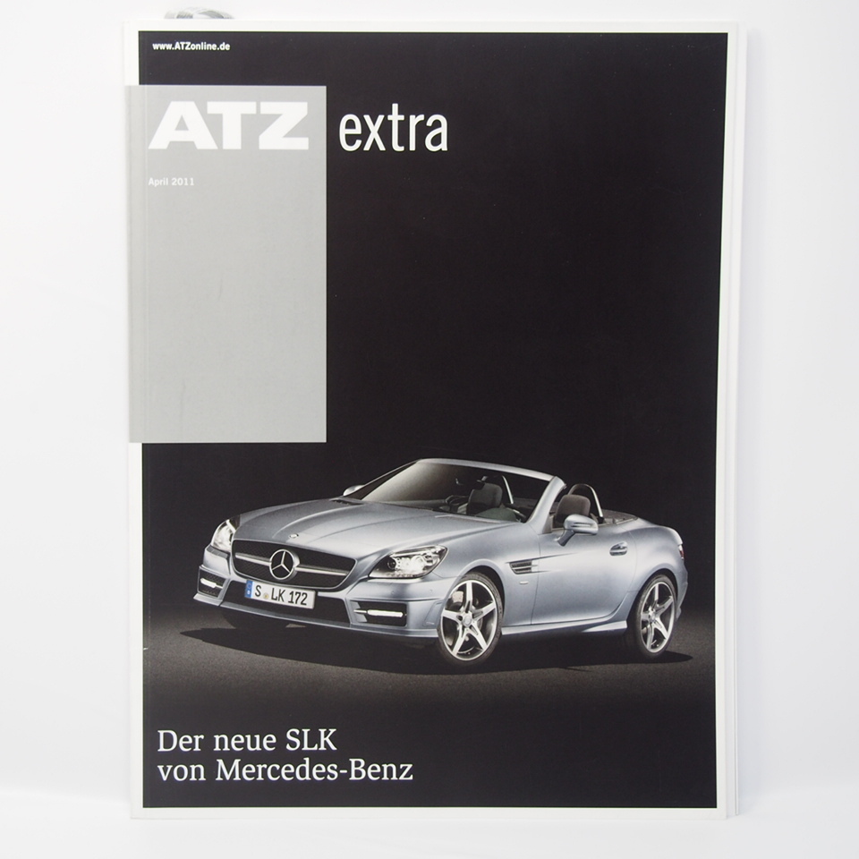 ATZ EXTRA The New SLK Mercedes Benz Mercedes-Benz 2011 year new car explanation. catalog 