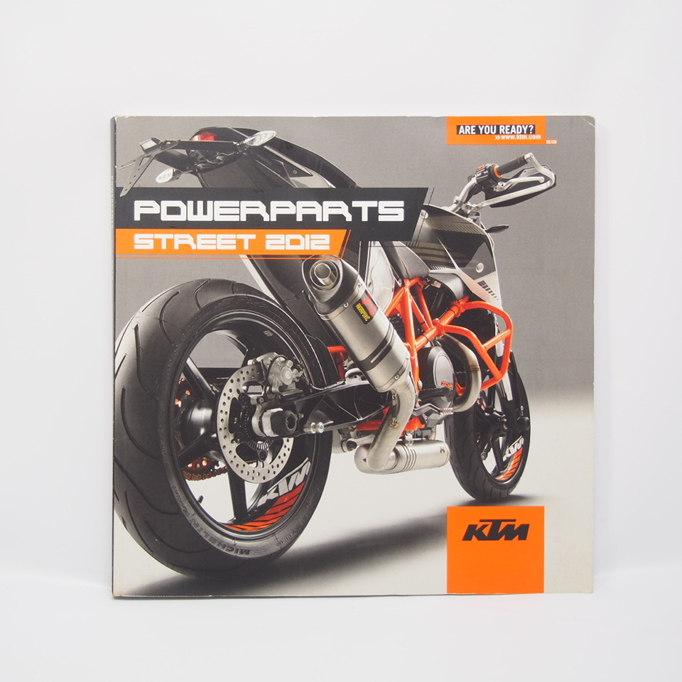 KTM POWERPARTS ストリート2012 カタログ/パンフレット_画像1