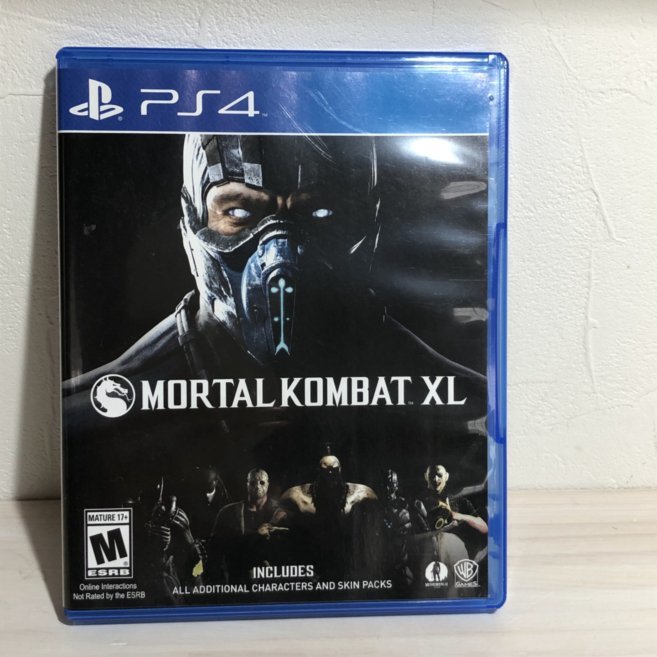 【動作確認済】　PS4 モータルコンバット XL 海外版 MORTAL KOMBAT XL_画像2