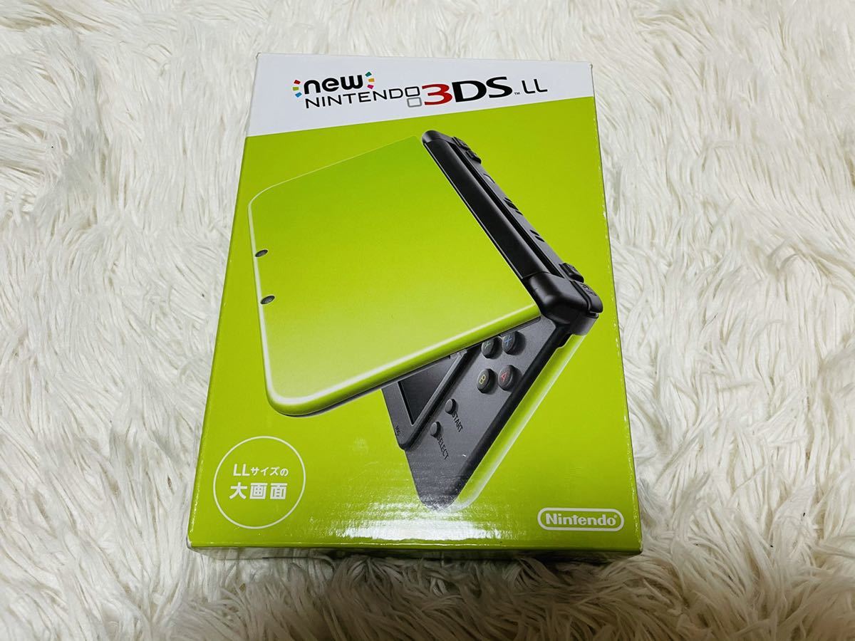 (新品未使用) Newニンテンドー3DS LL ライム×ブラック