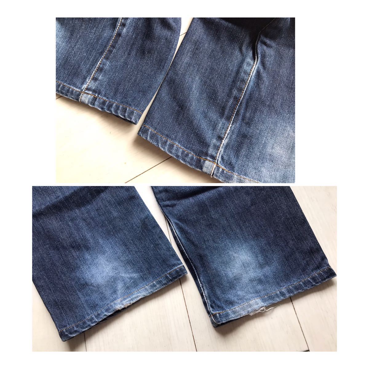 [ быстрое решение ]W31 Edwin EDWIN No.403 распорка джинсы хлопок 100% сделано в Японии Inter National Basic телячья кожа этикетка молния fly 