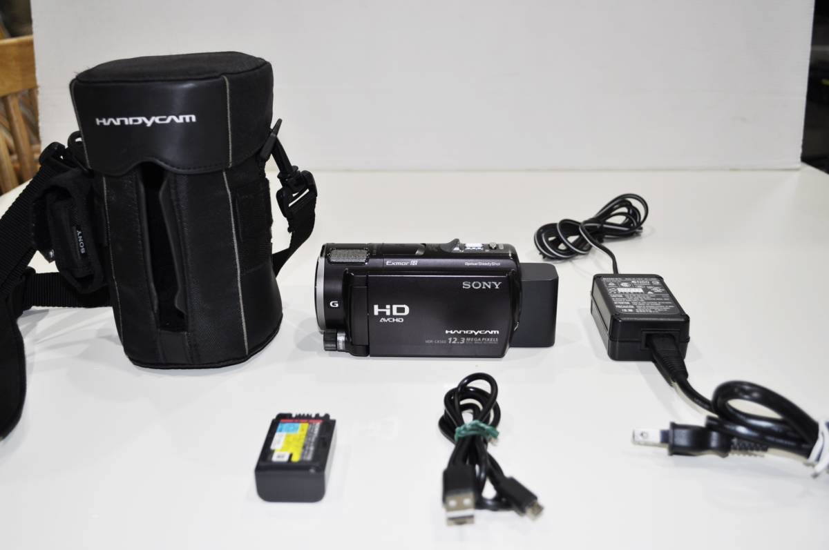 ショッピング直販店 【美品】SONY デジタルビデオカメラ HDR-CX560V 完動品 ビデオカメラ