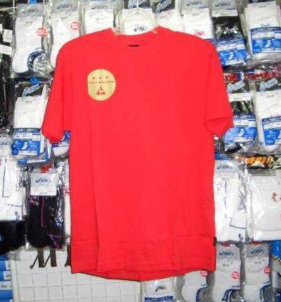 ルコックQF010151フットサルTシャツRED　M☆新品☆即決価格/_画像1