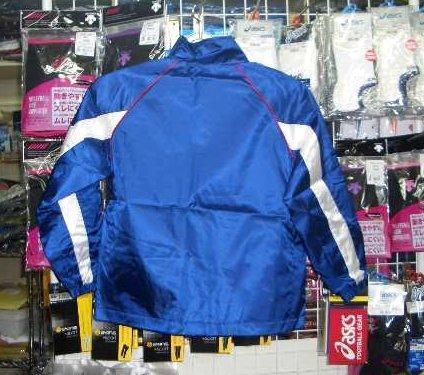  good-looking Le Coq window jacket blue 130cm* new goods * prompt decision /