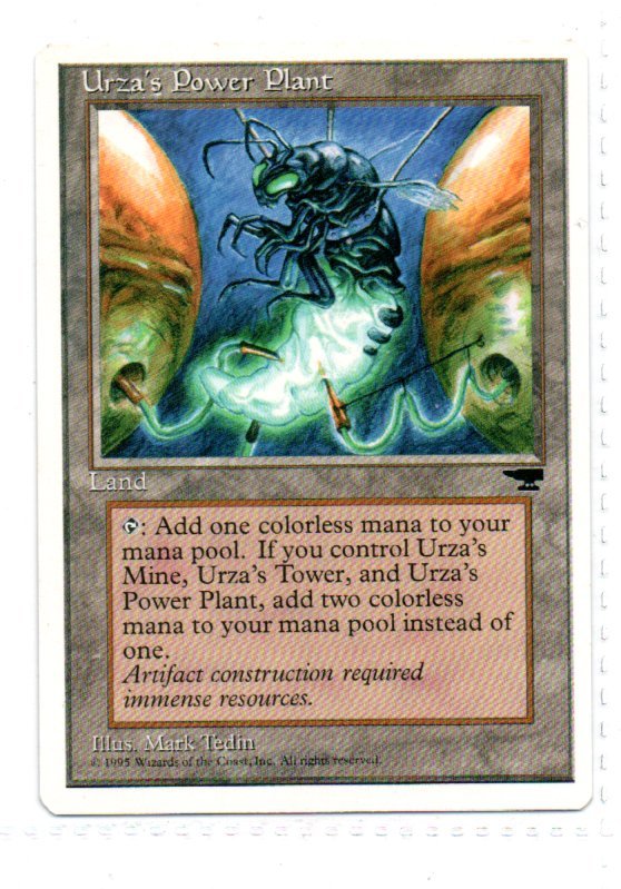 即決　1枚　ウルザの魔力炉/Urza's Power Plant　CHR　（英語版2枚有）_画像1